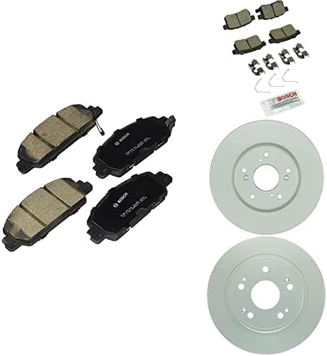 Bosch QuietCast Front & Rear Brake Bundle BC1654, BC1451, 26011577, 26011451