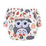 Sous-vêtements pratiques pour bébé avec de jolis imprimés de dessin animé, faciles à assortir avec des couches