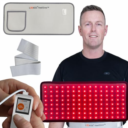 LOOKEE Red Light Therapy Belt | 10 Therapy Modes | 60W Pain Relief