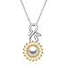 Sterling Silver Single Pearl Choker Necklace for Women Girls 7-8mm Freshwater Cultured Pearls Wedding Bridesmaids Anniversary Gifts 14 16 18 inch