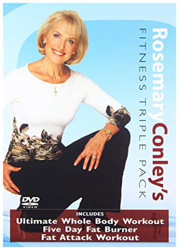 Rosemary Conley - Fitness Triple Pack Box Set: Ultimate Whole Body Workout / Five Day Fat Burner / Fat Attack Workout [3 DVDs]
