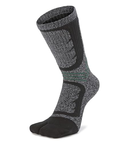 Tabi Socks Flip Flop Big Two Toe Split Crew Cushion Athletic Hiking Terry Cushioned Cotton for Men Women Unisex 3 Pairs4