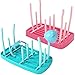 Senteen Rastrelliere Asciuga Biberon, 2pcs Bottiglia Stendino Scolabiberon Pieghevole Stendibiancheria Biberon Multifunzione Scolapiatti Biberon, per Piatti Tazze da Bambino Capezzoli e Accessori