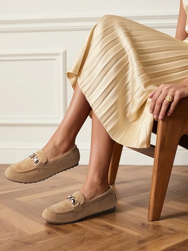 Image of VERDASCO Women's Loafers Comfort Slip-Ons Flat Work Shoes Casual Moccasins Penny Loafers Lady Dress Shoes