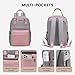 LOVEVOOK Backpack purse for Women, 14 Inch Laptop backpack Cute Waterproof Backpacks Stylish Travel Bags Vintage Daypacks for College Work