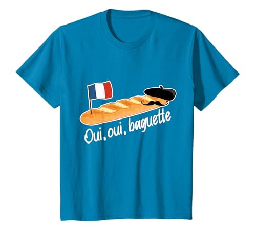 Oui Oui Baguette Pain Français Amoureux Francophile T-Shirt