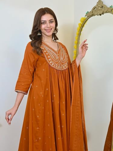 Image of KLOSIA Women Kurta Set|Silk|Regular Fit