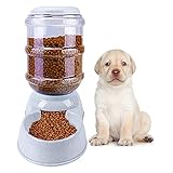 Dog Food Dispenser,8.3lbs Automatic Pet Food Dispenser,Large Capacity Cat Feeder Food Station