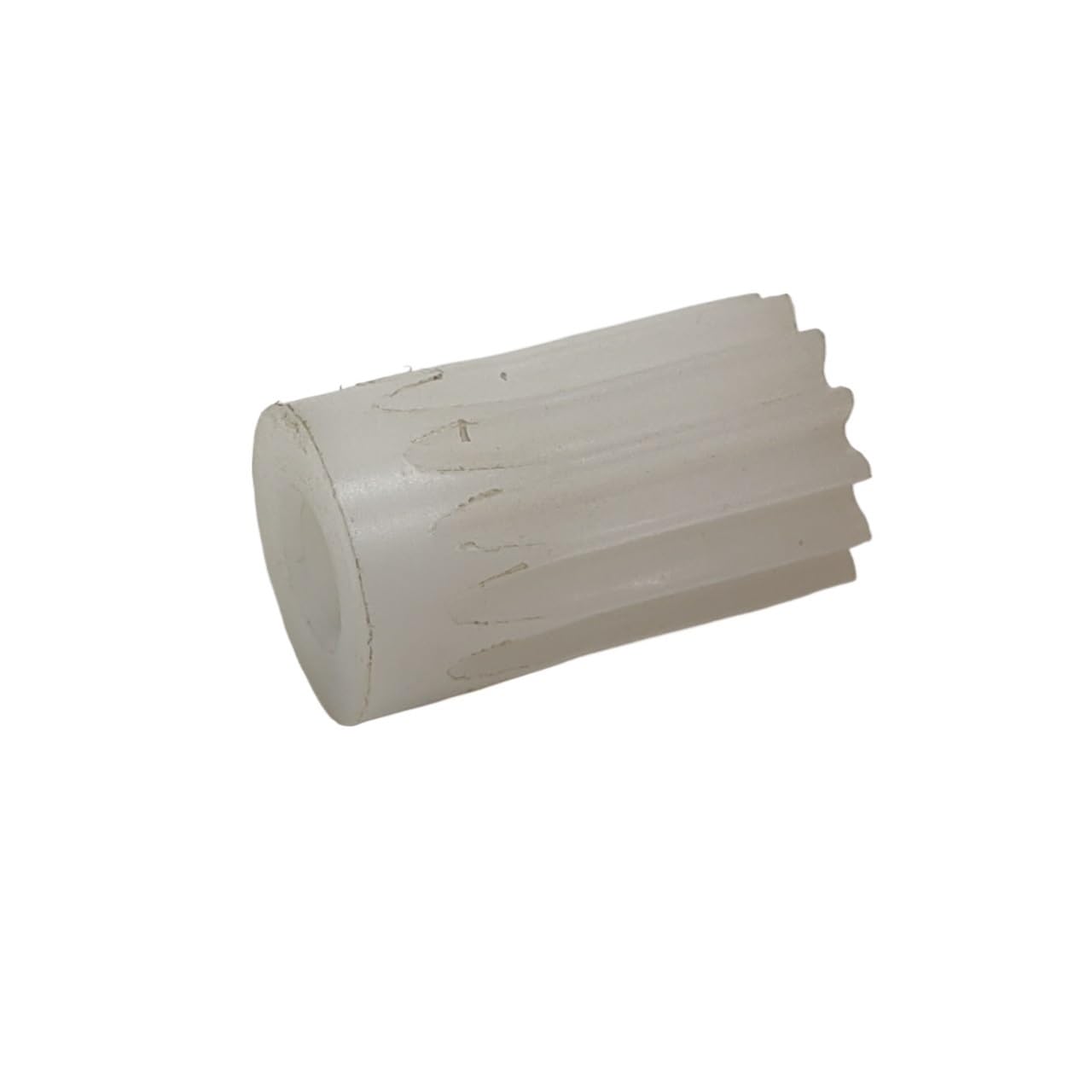 Cylindrical Drive 1pcs Half Teeth Spur Gear 0.8M 19T Plastic Pinion 16.8x20mm 0.8 Module 19 Straight Teeth Cylindrical Gear for Mechanical Rack Machinery(3.17mm bore)