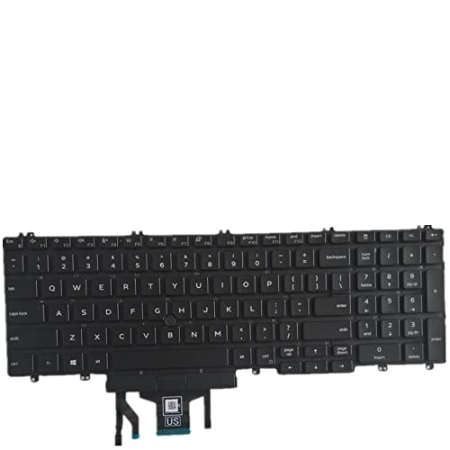 Clavier Dell Precision 15 3551 noir US : fini les touches bloquées sur votre portable