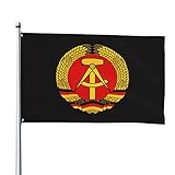 Größe der Gartenfahne: Verstärkte Öse Leichtes Gewicht lässt Flaggen auch bei leichter Brise gut wehen 90x150 cm Indoor Outdoor Flagge