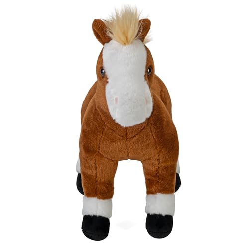 Miniatura 2 de Wild Republic - Caballo De Peluche Cuddlekins, 30 Cm, Color Marrón 16994