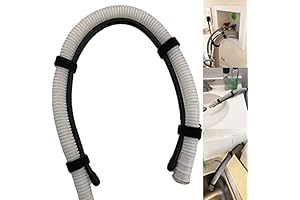 Moldable Universal Drain Hose Holder for Kitchen, Laundry, and Washing Machines