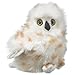 Wildlife Artists Snowy Owl Plush Toy 7"
