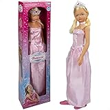 CB Toys Puppe, Girlande COLORBABY Puppe „Prinzessin“ 105 cm