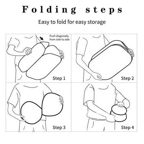 Olanpei 3 Compartment Foldable Mesh Pop-Up Laundry Basket, Reinforced Handle Large Sortable Laundry Hamper, Suitable For Laundry Room Dormitory Children's Room Travel Storage, Black #TOP6