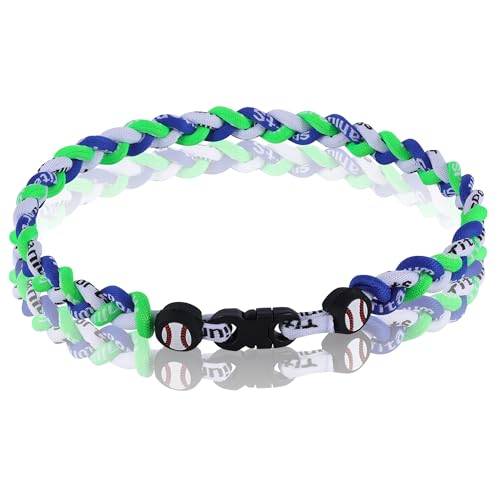 Jewzx 18�C���` �싅�l�b�N���X �}���`�J���[ | �X�|�[�c�l�b�N���X�A�v���[���[�A�y���݁A�`�[�����C�g�A�p�[�e�B�[�̋L�O�i�A�X�|�[�c�p�[�e�B�[�ւ̗��z�I�ȃM�t�g, 18 inch, �v���X�`�b�N, ��΂Ȃ�