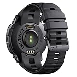 ANBEST Compatibile con Garmin Instinct Cinturino, Bracciale in Morbido Silicone di Ricambio per Garmin Instinct Esports/Solar/Tide/Tactical GPS Smart Watch, Nero