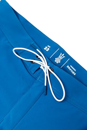 DRIFTLINE Wetsuit-Lined Boardshorts - Men’s Swim Trunks with Neoprene Liner 2-in-1 – Quick-Dry, Surf-Ready Fit, DWR Shell3