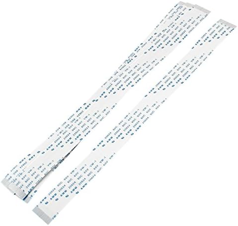 uxcell 30-pin Forward Direction FFC FPC Ribbon Flat Cable 0.5mm x 200mm 5 Pcs
