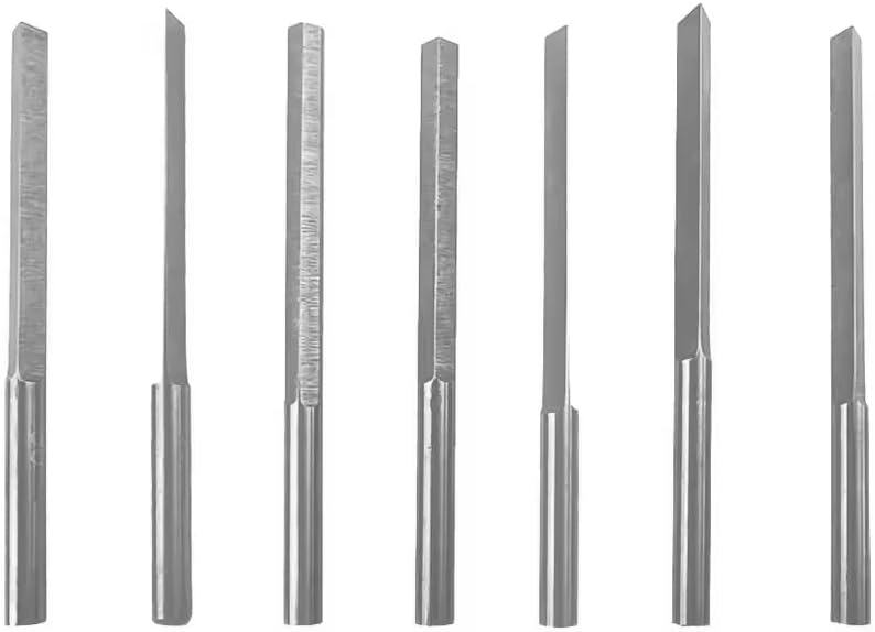 Tungsten Steel Engraving Knives Jewelry Pneumatic Carving Accessories Spatula Triangle Graver Metal Blades DIY Making Tools (angle 90)