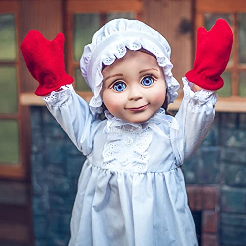 The Queen's Treasures 18 Inch Doll Clothes, Officially Licensed Little House On The Prairie Sleepwear Outfit. Full Length Nightgown And Nightcap, Compatible For Use With American Girl Dolls #TOP6