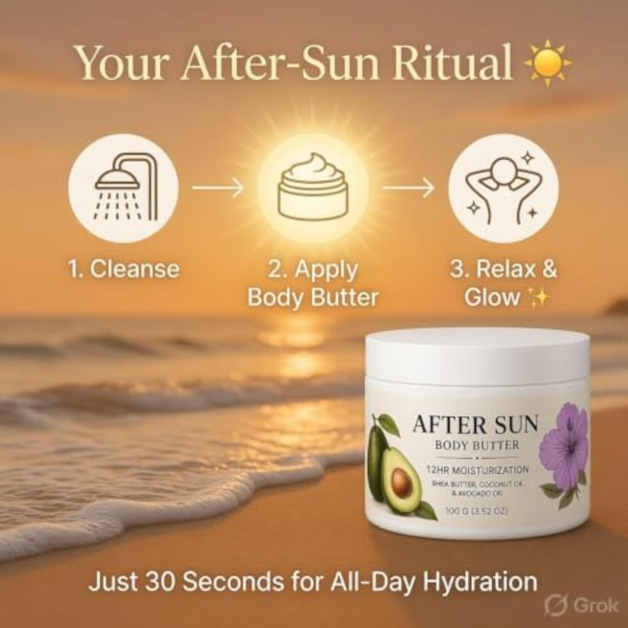 Generic After Sun Body Butter with Shea Butter