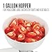 Weston Food Strainer and Sauce Maker for Tomato, Fresh Fruits and Vegetables ,White