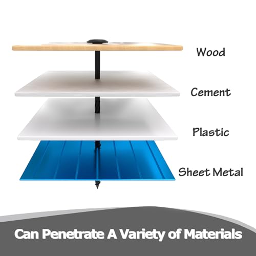 image for GHLTXKJ #14×6 Inch Outdoor Wood Screws, 50pcs T30 Star Drive Deck Scr