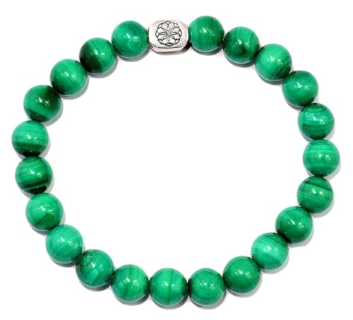 Natural Malachite 925 Solid Sterling...
