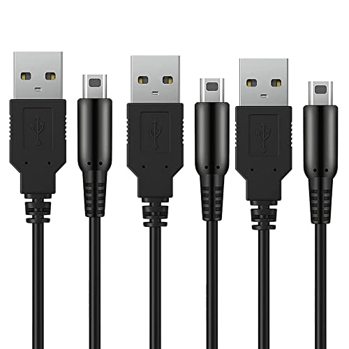 Amazon | Suptopwxm 3DS 充電器 充電ケーブル 1.2m 3本セット USB電源