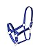 Tough 1 Premium Nylon Halter with Overlay, Royal Blue, Draft
