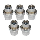 5 x dadi ruota LR068126 compatibili con Dis-co-very 3 4 Ran-ge Ro-ver Sport RRD500290 RRD500590 Huiruhy