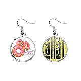 donut maker aldi Liefermenge: 2 x Ohrringe Dessert Donut Western Sweet Food Ohrringe Schmuck Fashion 2021 Neujahrsgeschenk