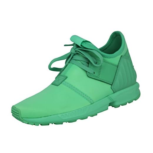 Adidas Originals ZX FLUX PLUS K Grun barn sneakers skor ny