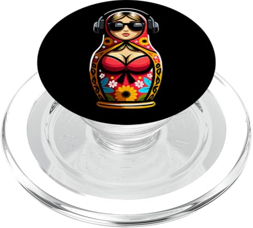 Matrioskas Rusas Música Rusia Matrioskas Rusas PopSockets PopGrip para MagSafe