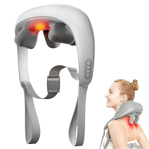 Cordless Shiatsu Neck and Shoulder Massager with Heat