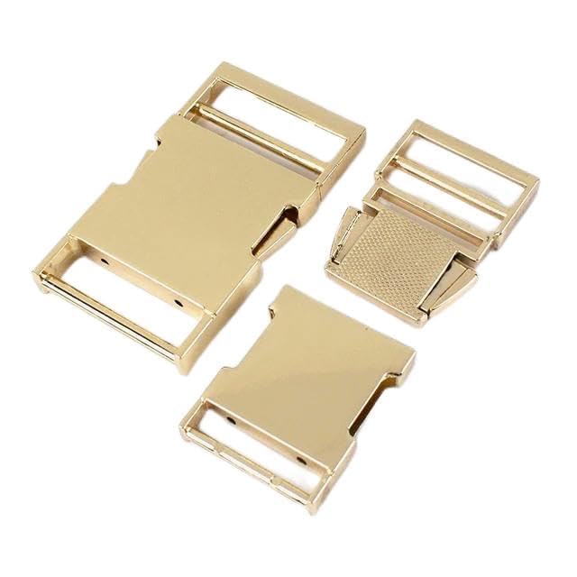 4/10 Uds. Hebillas de liberación de 19/25/32/38mm, hebillas de Metal para mochilas, correas para bolsos, cierre de gancho, hebilla de Clip LATERAL para Collar de mascotas, accesorios de Hardware DIY