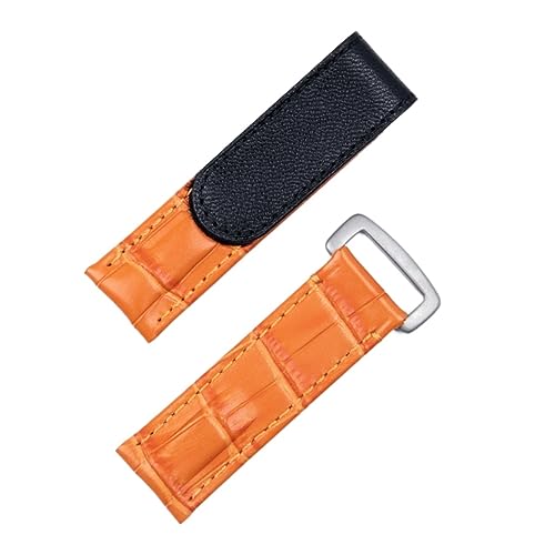 Bracelet de montre en cuir pour Rolex Submariner 20mm avec boucle déployante