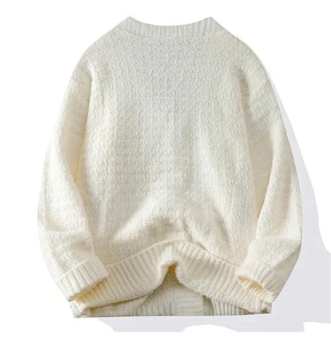 Men's Autumn/Winter Loose-Fit Thickened Cardigan V-Neck Base Knitted Top2