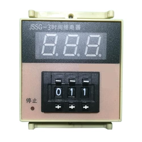 Relais temporisé JSSG-3 Gold rail DIN pour commande industrielle précise