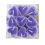 9-teilige Weihnachts Teelichter in Herzform Mit Hitzebeständigen Haltern Für Saisonale Winternacht Dekoration Und Heiratsantrag. Winternacht Kerzenlichter