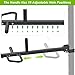 SELEWARE Adjustable Lever Arms Jammer Arms for 3'' x 3'' Power Racks with 5/8