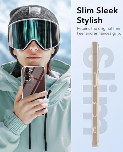 Image of Jkobi Lifetime Anti-Yellow Clear Back Cover Case for Vivo iQOO Z9 Lite 5G (Sleek Hard Crystal | Shockproof and Camera Protection)