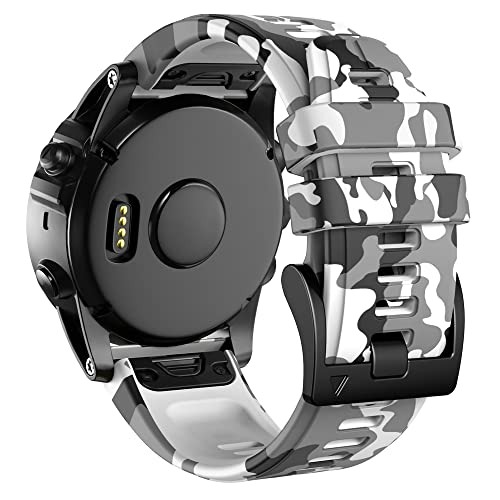 Bracelet camouflage pour Garmin Fenix 6 7 idéal randonnée et trail