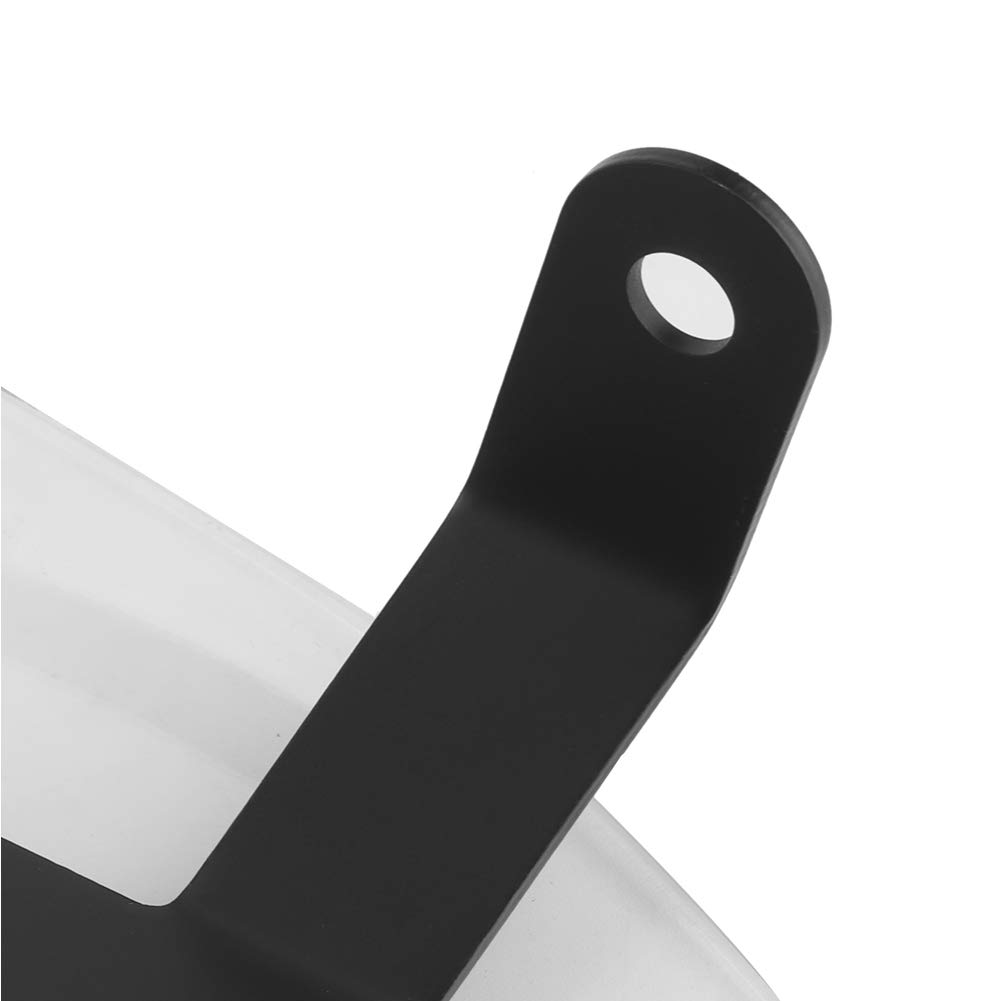 Deflector de viento para manillar ,protector de mano para motocicleta ,universal ,maravilloso para su vehículo(Transparent)