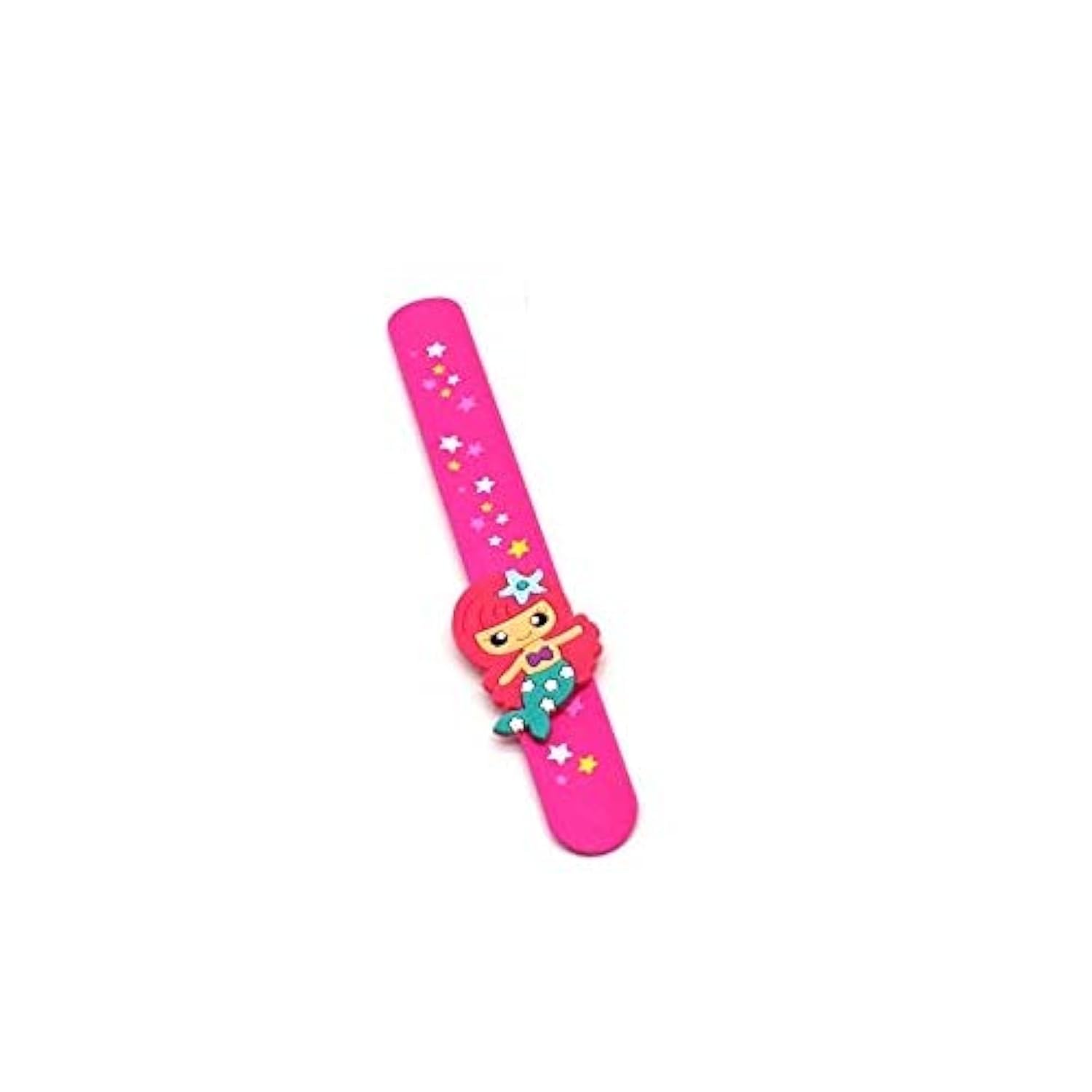 El Regalo Kids Unisex Mermaid Snap Stars Slap Wristband Bracelet (Pink) (B07PYNTY78) Amazon Price History, Amazon Price Tracker