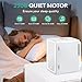 PERSONAL CHILLER Mini Fridge, 6L Skincare Fridge with LED Makeup Mirror, for Refrigerating Makeup, Snacks, Bedroom Vanity, Office, White