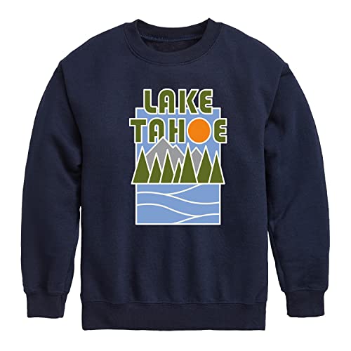 Instant Message - Lake, Tahoe - Toddler & Youth Crewneck Fleece Sweatshirt
