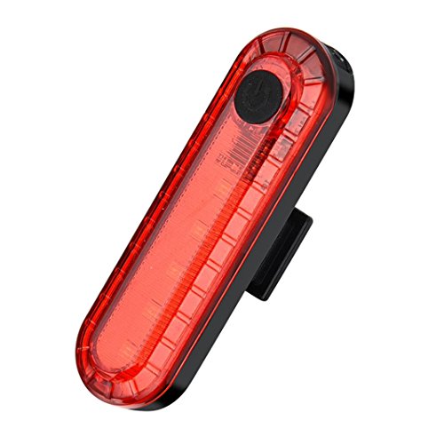 Bicicletta, in ghisa Power 5 LED USB Ricaricabile Impermeabile Super luminoso 4 modi Opzioni di illuminazione bicicletta, per passeggino, Bicicletta Luce Set, illuminazione bicicletta, Rot